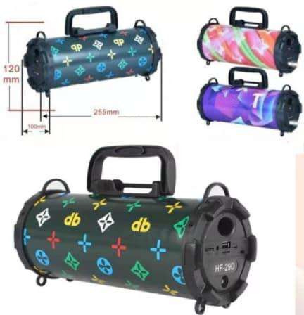 HF 29 Portable Wireless Bluetooth Speaker with USB Micro SD Slot