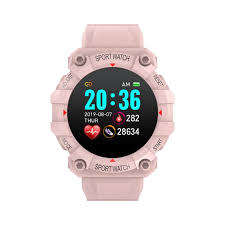 Fd-68 Bluetooth smart fitness watch pink