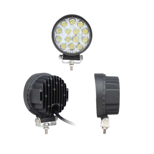 1 Pcs 42W Round LED Work Light For Off-Road ATV UTV
