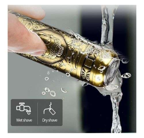 GOLDEN ELECTRIC MINI SHAVER