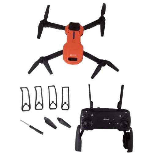 2.4G Foldable Drone UAV Standard Edition Quadcopter For Beginners - Orange