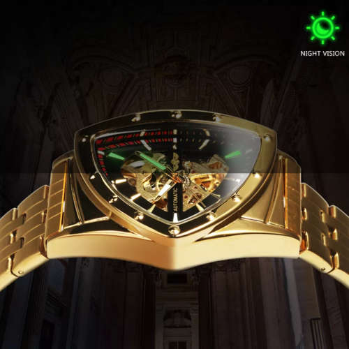 **RRP R4200** Limited Edition Fully Automatic Skeleton Mechanical Triangular Mens Designer Watch