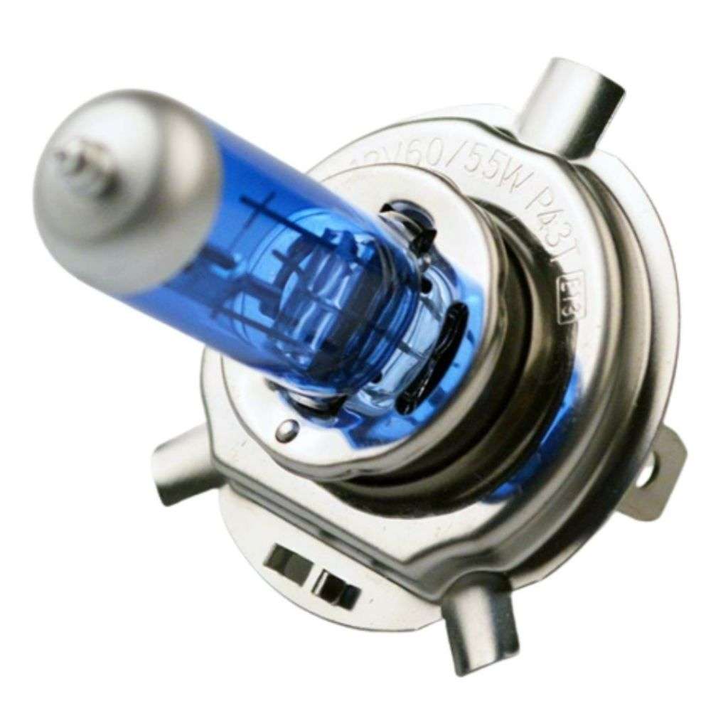 H4 Xenon Look Headlight Globe 55w - H4 Replacement H4 Globe Pair