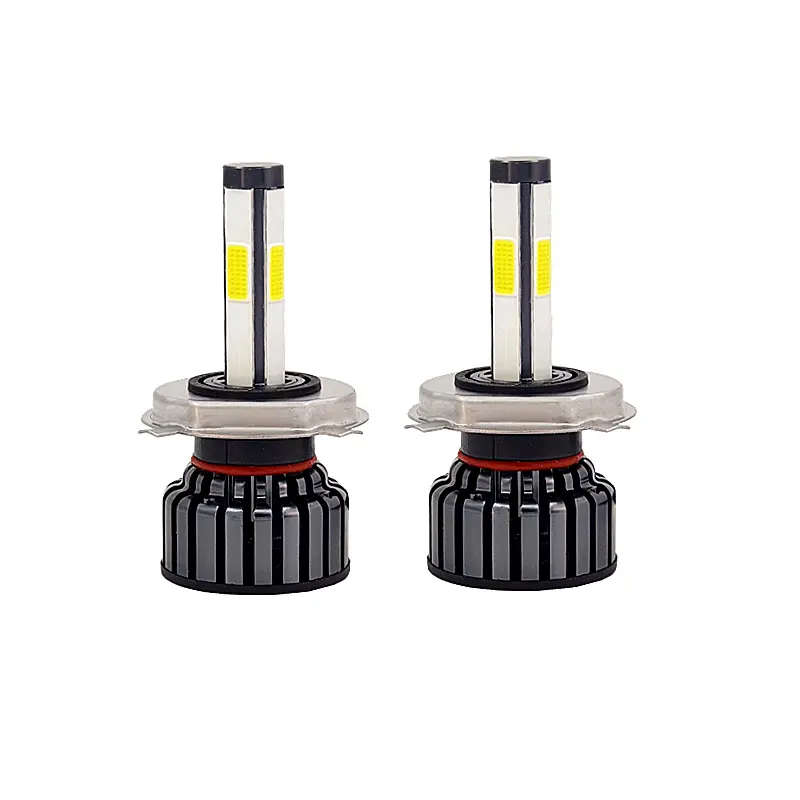 T4 H7 Auto Headlamp LED Headlight Bulbs 2 Pin