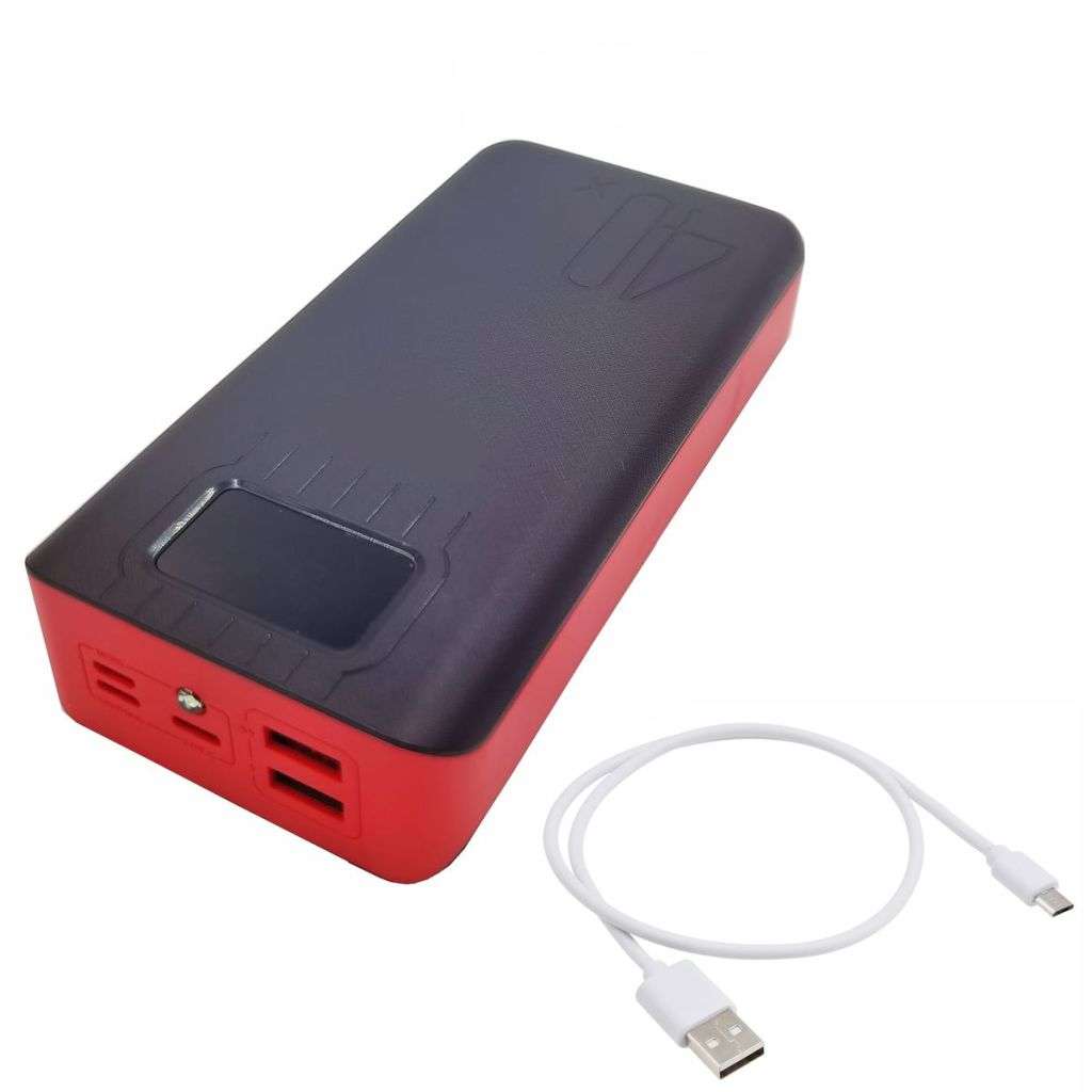 Ultimate Power Solution: 40000mAh Power Bank with Built-in Cables