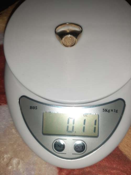 Gold Ring for Men x2