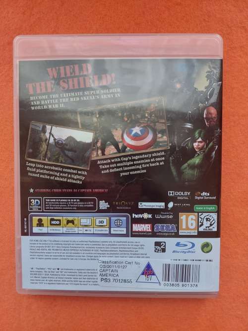 Captain America PS3