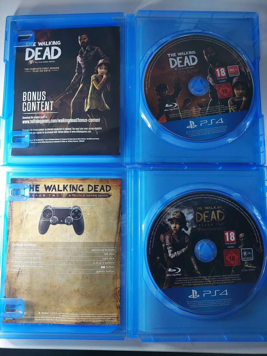 The Walking Dead Season 1 and 2