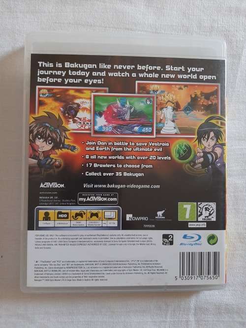 Bakugan - Battle Brawlers PS3