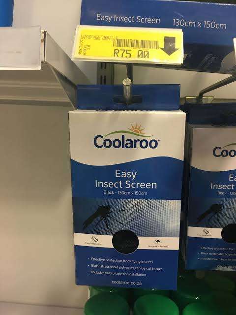 Coolaroo Insect Curtain x4 and Window Screen x3