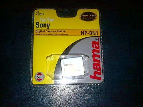 SONY NP-BN1 batteries