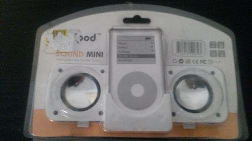 IPOD FOLD UP PORTABLE SPEAKERVSYSTEM