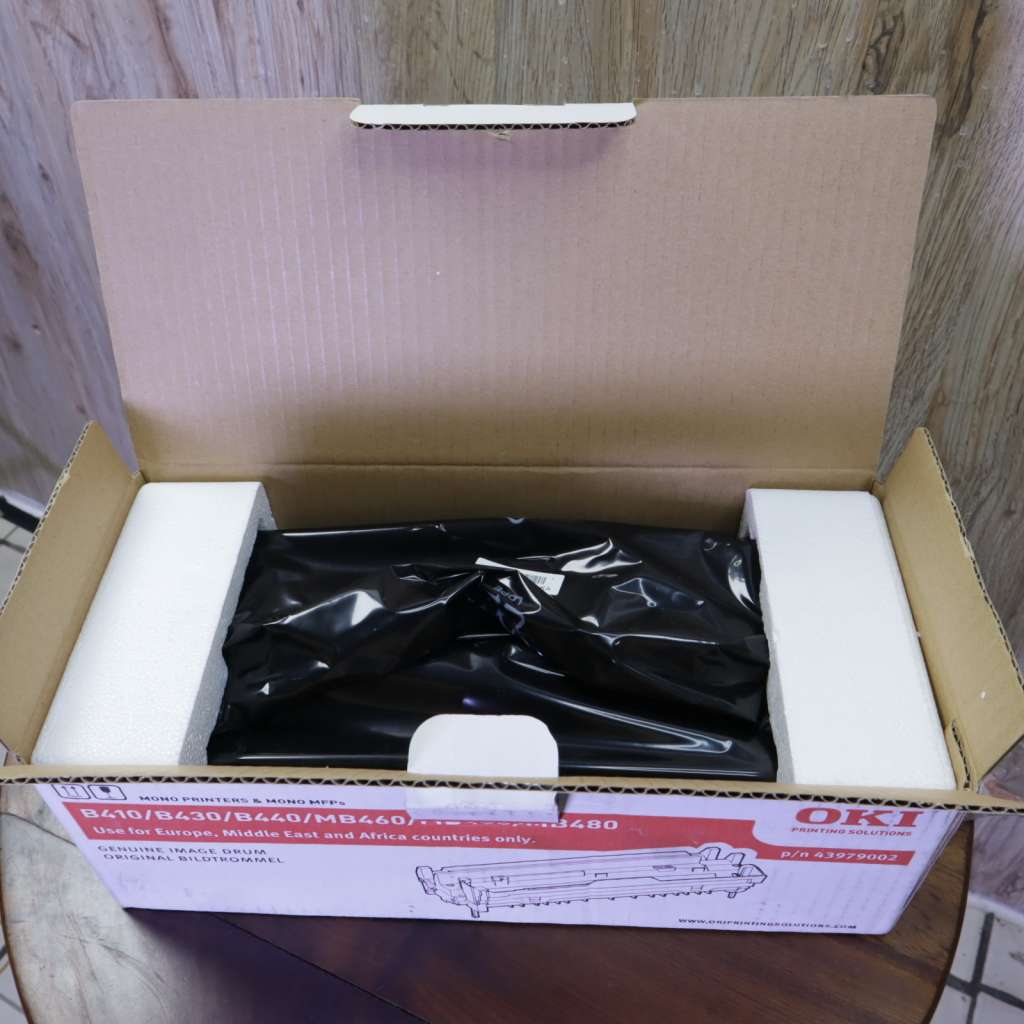 OKI 43979002 Image Drum (25,000 pages) for OKI B410 B430 B440, MB460, MB470, MB480 Printers