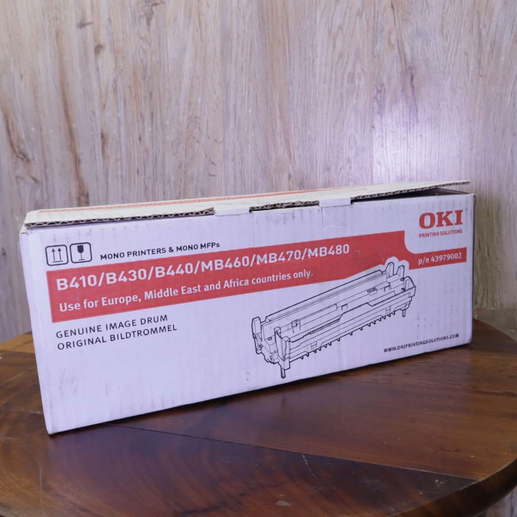 OKI 43979002 Image Drum (25,000 pages) for OKI B410 B430 B440, MB460, MB470, MB480 Printers