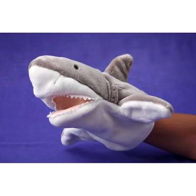 Great White Shark Hand Puppet 22 cm