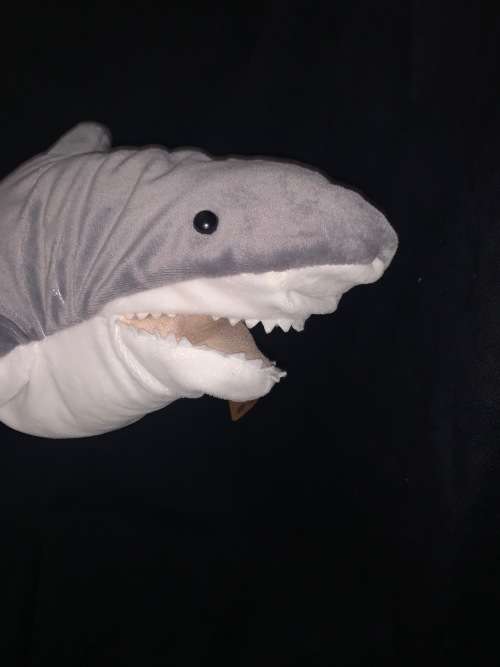 Great White Shark Hand Puppet 22 cm