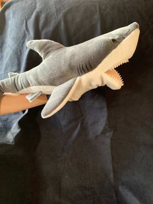 Great White Shark Full-Hand Puppet 56 cm