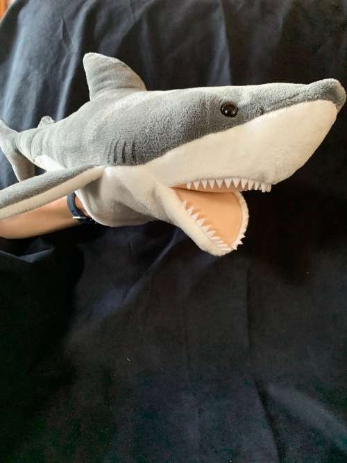 Great White Shark Full-Hand Puppet 56 cm