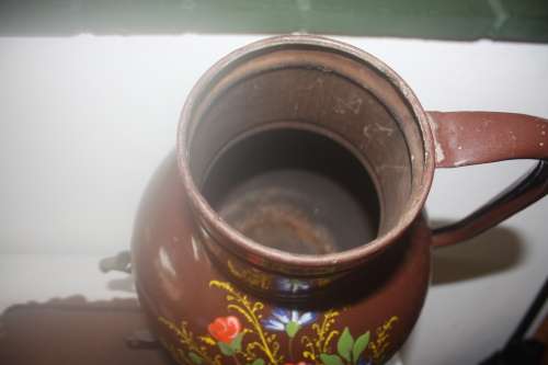 Vintage Coffee Pot on Stand