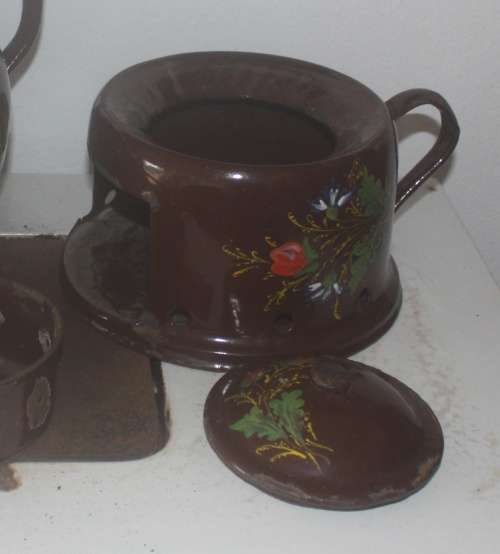 Vintage Coffee Pot on Stand