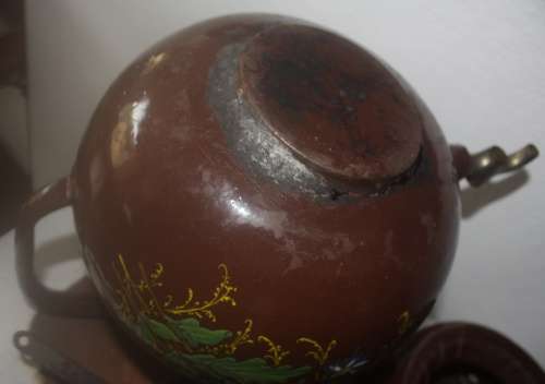 Vintage Coffee Pot on Stand