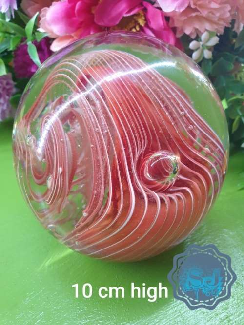 Vintage   Murano Mouth Blown Glass Paperweight