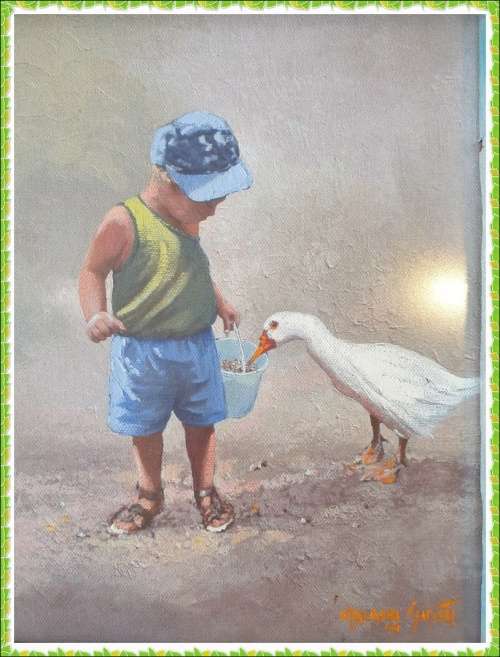 MALACHI SMITH - Signed Canvas