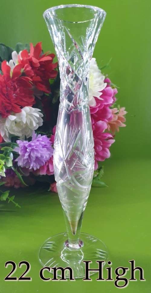 Small Crystal Vase Just for You