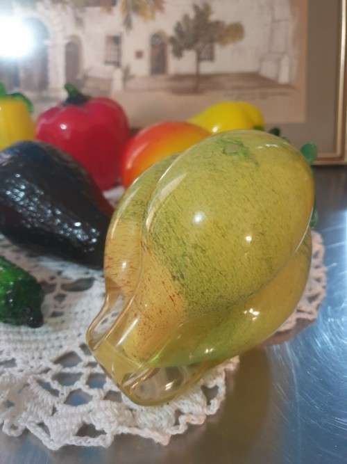 Large Glass Murano Fruit Just for You