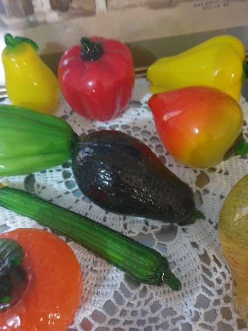 Large Glass Murano Fruit Just for You
