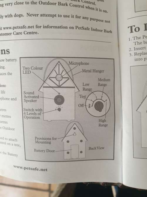 PetSafe Outdoor Bark Control    Prevents dogs from barking unnesasary