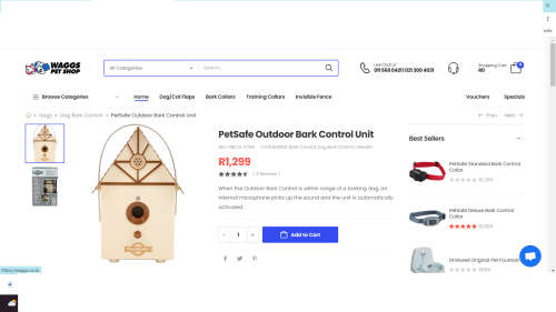 PetSafe Outdoor Bark Control    Prevents dogs from barking unnesasary