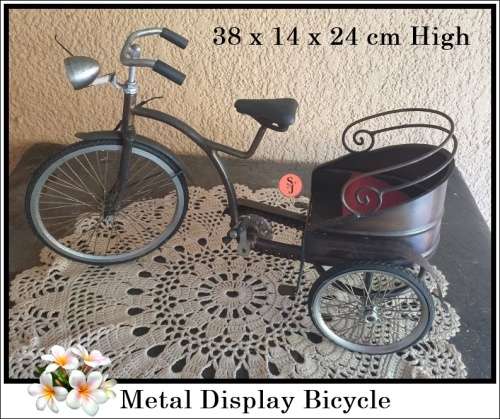 Metal Display Bicycle