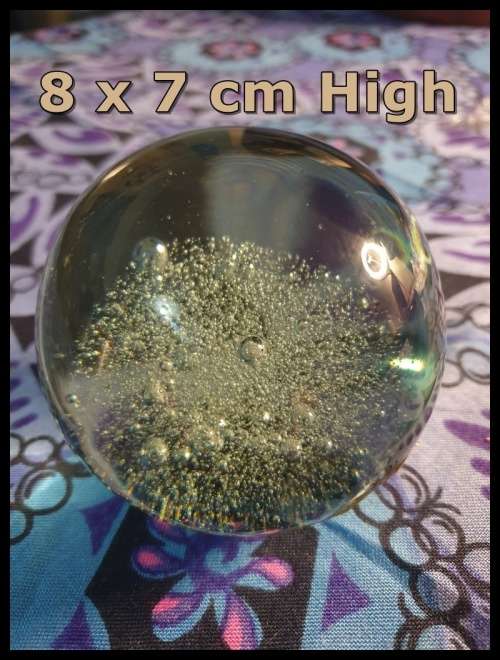 Heavy Glass Paper Weight Just for You