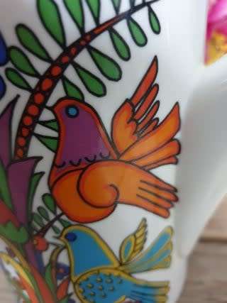 Villeroy and Boch Acapulco coffee pot with lid, vintage