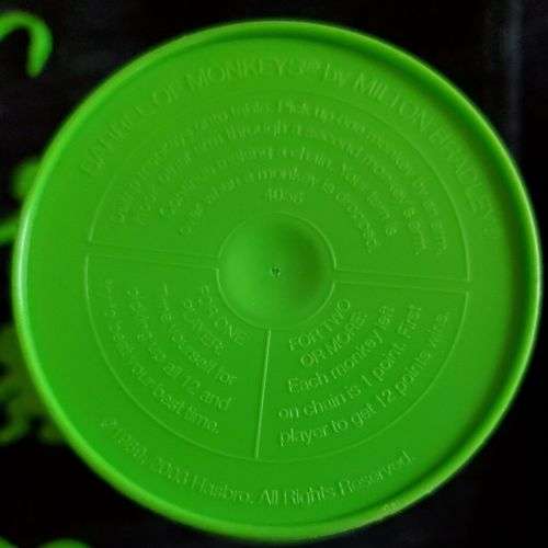 BARREL of MONKEYS with 14 Green Monkeys