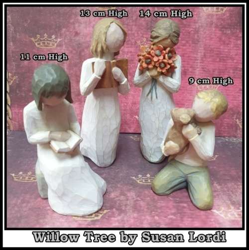 4 Willow Tree - Figures (Wisdom, Kindness, Love of Learning and Surrounded by Love)