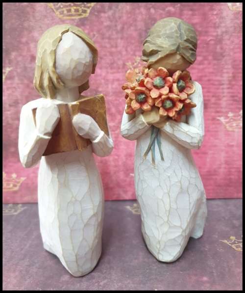 4 Willow Tree - Figures (Wisdom, Kindness, Love of Learning and Surrounded by Love)