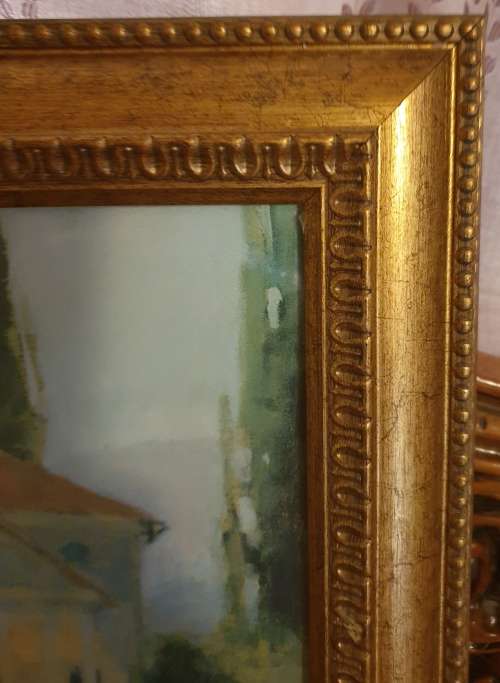 Framed painting/print with Glass