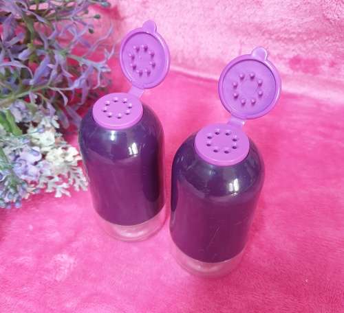 Tupperware Salt and Pepper Set (Purple and Pink)