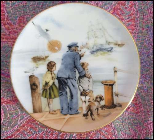 Coalport Miniature Plate