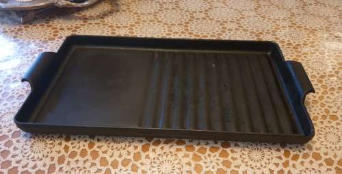 Glassy Grill Pan  Cast Iron