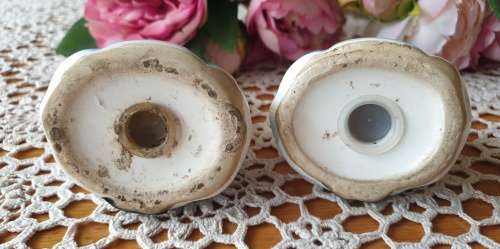 3 VINTAGE SALT SHAKERS