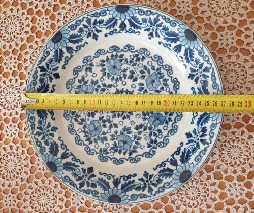 Tichelaar Makkum handpainted Delft blue wall plate