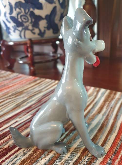VERY RARE FIND !!!!!    Vintage Wade Porcelain Disneys Tramp Dog. ~ C.1960 ~