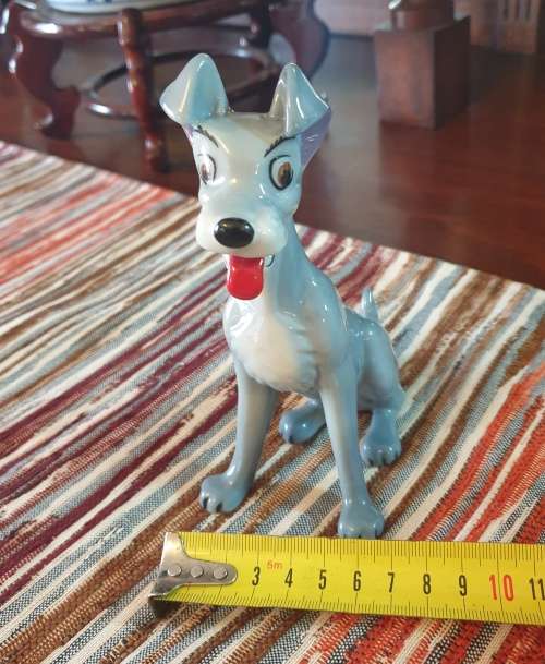 VERY RARE FIND !!!!!    Vintage Wade Porcelain Disneys Tramp Dog. ~ C.1960 ~
