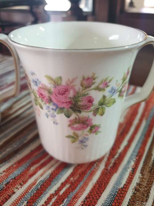 Two Royal Albert Coffee Mugs