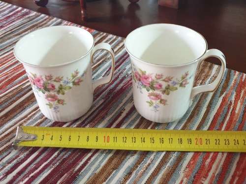 Two Royal Albert Coffee Mugs