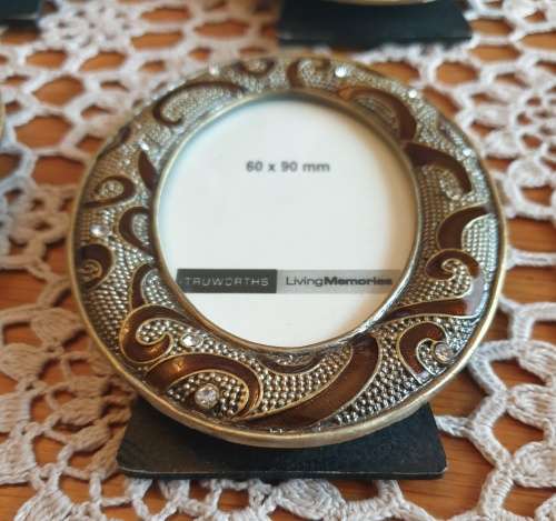 4 Pewter Photo Frames