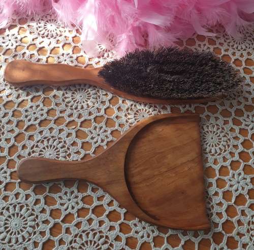 Vintage Brush and Scoop